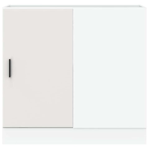 vidaXL Kitchen Base Cabinet Lyon White Engineered Wood