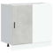 vidaXL Sink Base Cabinet Lyon Concrete Grey Engineered Wood