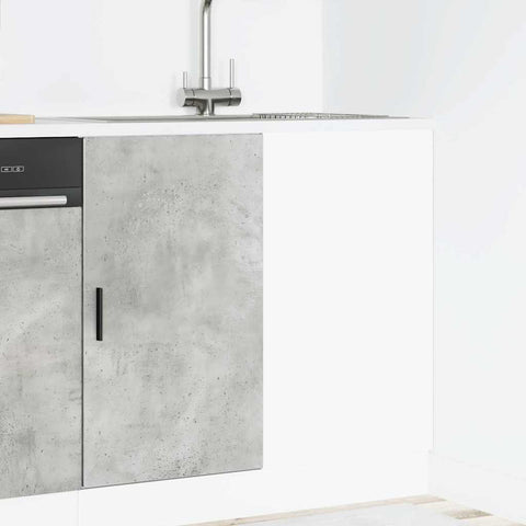 vidaXL Sink Base Cabinet Lyon Concrete Grey Engineered Wood