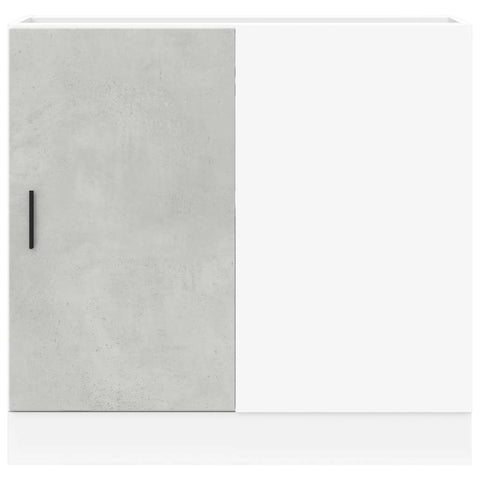 vidaXL Sink Base Cabinet Lyon Concrete Grey Engineered Wood