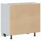 vidaXL Sink Base Cabinet Lyon Concrete Grey Engineered Wood