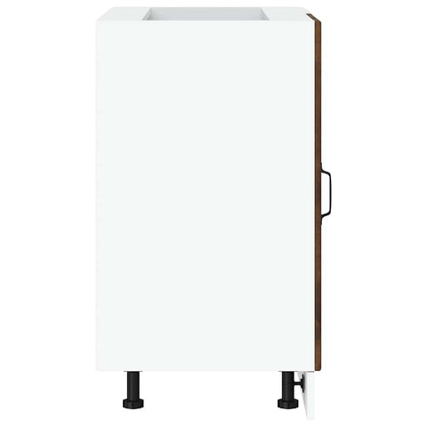 vidaXL Kitchen Base Cabinet Lyon Smoked Oak Engineered Wood