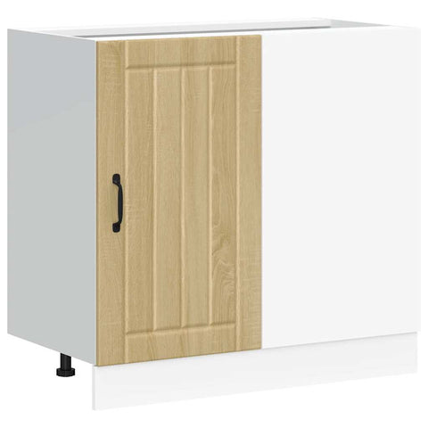 vidaXL Kitchen Base Cabinet Lucca Sonoma Oak Engineered Wood