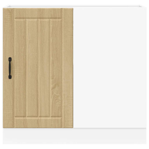 vidaXL Kitchen Base Cabinet Lucca Sonoma Oak Engineered Wood