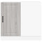 vidaXL Sink Base Cabinet Lucca Grey Sonoma Engineered Wood