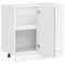 vidaXL Kitchen Base Cabinet Kalmar Grey Sonoma Engineered Wood