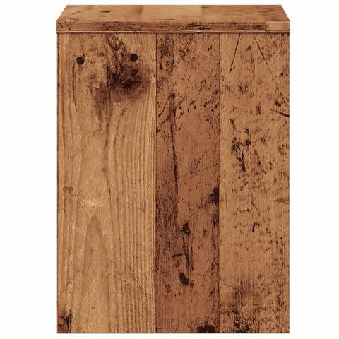 vidaXL Bedside Cabinet Old Wood 40x30x40 cm Engineered Wood