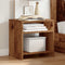 vidaXL Bedside Cabinets 2 pcs Old Wood 40x30x40 cm Engineered Wood