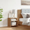 vidaXL Bedside Cabinet Aritisian Oak 40x30x40 cm Engineered Wood