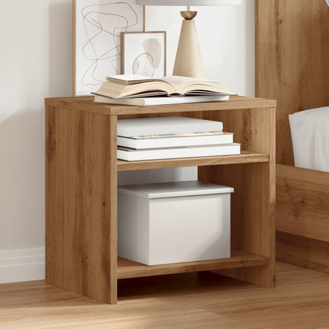 vidaXL Bedside Cabinets 2 pcs Aritisian Oak 40x30x40 cm Engineered Wood
