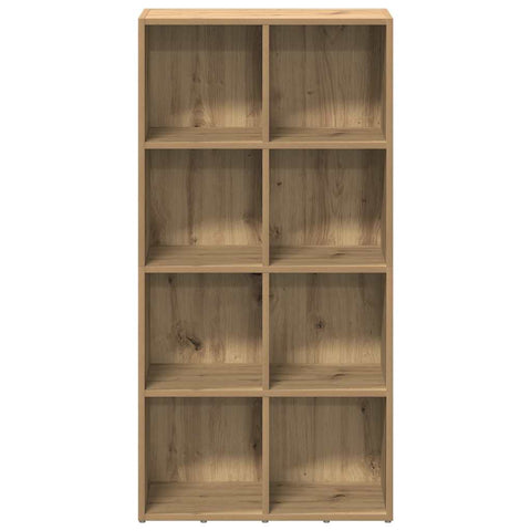 vidaXL Book Cabinet Artisan Oak 66x30x130 cm Engineered Wood