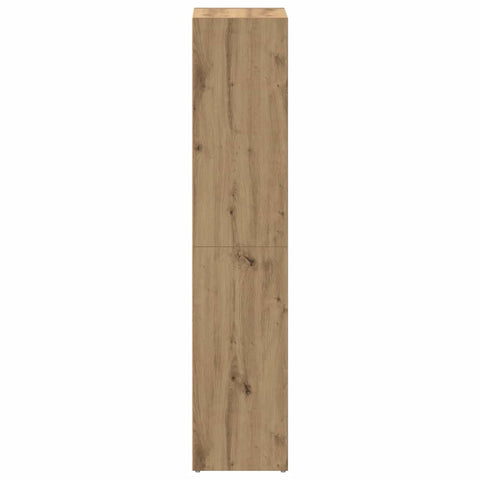 vidaXL Book Cabinet Artisan Oak 66x30x130 cm Engineered Wood