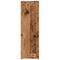 vidaXL Book Cabinet Old Wood 50x25x80 cm Engineered Wood