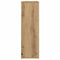 vidaXL Book Cabinet Artisan Oak 50x25x80 cm Engineered Wood