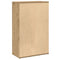 vidaXL Book Cabinet Artisan Oak 50x25x80 cm Engineered Wood