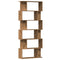 vidaXL Book Cabinet Artisan Oak 80x24x192 cm Engineered Wood
