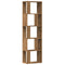 vidaXL Book Cabinet Artisan Oak 45x24x159 cm Engineered Wood
