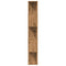 vidaXL Book Cabinet Artisan Oak 45x24x159 cm Engineered Wood