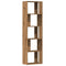 vidaXL Book Cabinet Artisan Oak 45x24x159 cm Engineered Wood