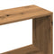 vidaXL Book Cabinet Artisan Oak 45x24x159 cm Engineered Wood