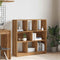 vidaXL Book Cabinet Artisan Oak 97.5x29.5x100 cm Engineered Wood