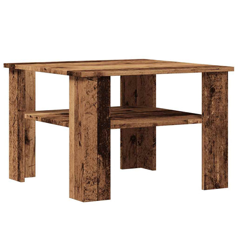 vidaXL Coffee Table Old Wood 60x60x42 cm Engineered Wood