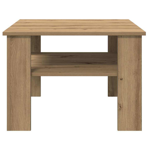 vidaXL Coffee Table Artisan Oak 60x60x42 cm Engineered Wood