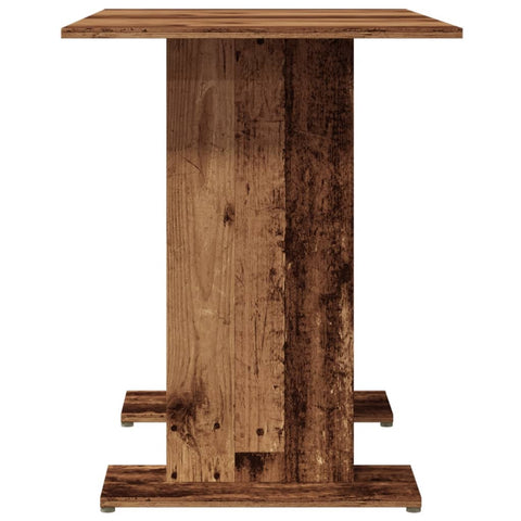 vidaXL Dining Table Old Wood 110x60x75 cm Engineered Wood