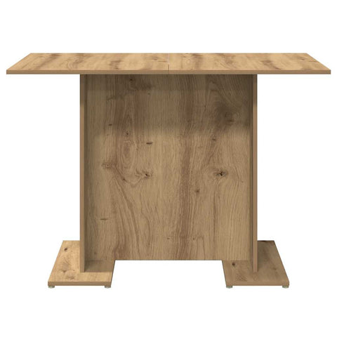 vidaXL Dining Table Artisan Oak 110x60x75 cm Engineered Wood
