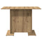 vidaXL Dining Table Artisan Oak 110x60x75 cm Engineered Wood
