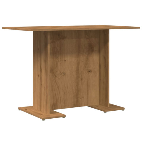 vidaXL Dining Table Artisan Oak 110x60x75 cm Engineered Wood