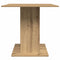 vidaXL Dining Table Artisan Oak 80x80x75 cm Engineered Wood