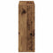 vidaXL Wall Shelf Old Wood 104x20x58.5 cm Engineered Wood