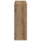 vidaXL Wall Shelf Artisan Oak 104x20x58.5 cm Engineered Wood