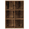 vidaXL Book Cabinet/Sideboard Old Wood 66x30x98 cm Engineered Wood