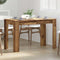 vidaXL Dining Table Old Wood 120x60x76 cm Engineered Wood