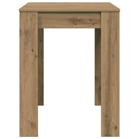 vidaXL Dining Table Artisan Oak 120x60x76 cm Engineered Wood