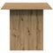 vidaXL Dining Table Artisan Oak 180x90x76 cm Engineered Wood