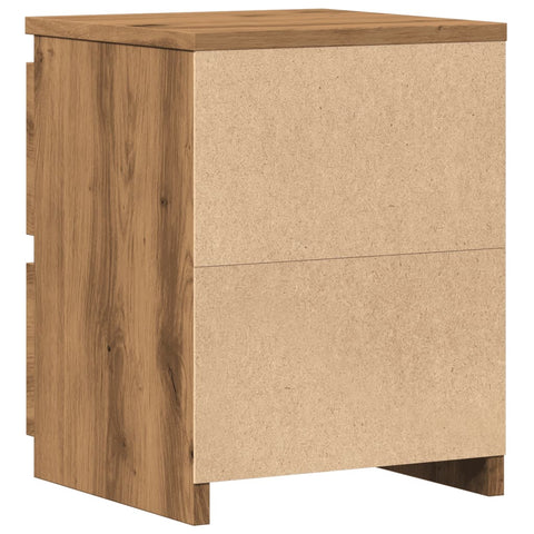 vidaXL Bedside Cabinet Aritisan Oak 30x30x40 cm Engineered Wood