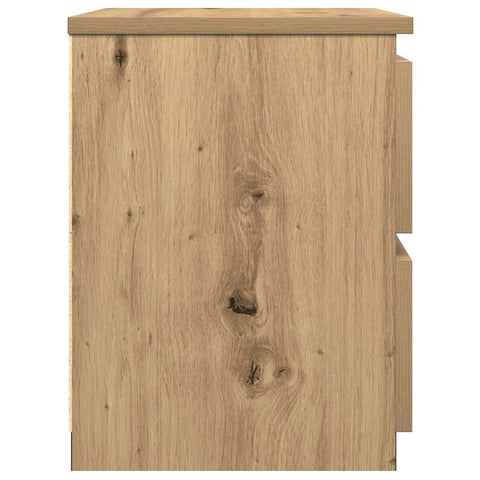 vidaXL Bedside Cabinets 2 pcs Aritisan Oak 30x30x40 cm Engineered Wood
