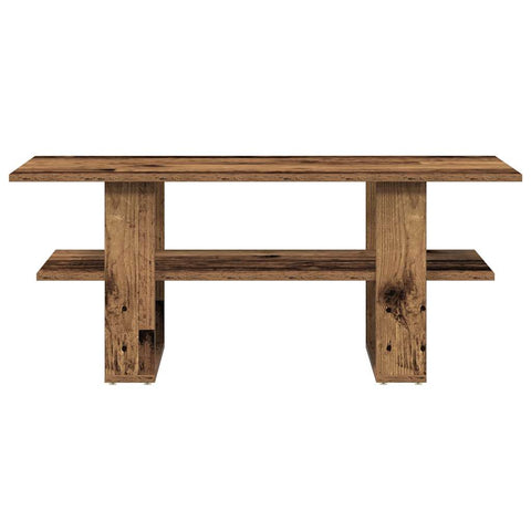 vidaXL Coffee Table Old Wood 102x55x42 cm Engineered Wood