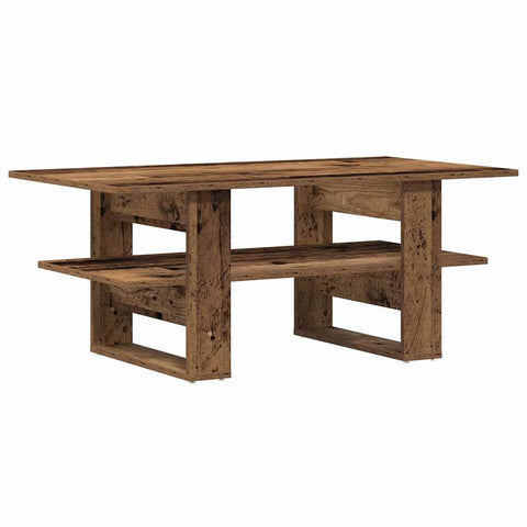 vidaXL Coffee Table Old Wood 102x55x42 cm Engineered Wood