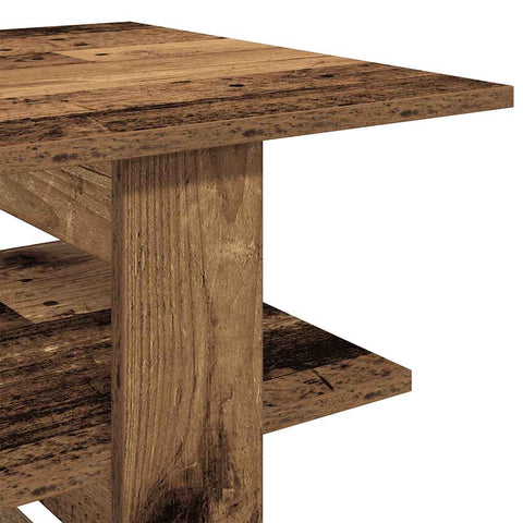 vidaXL Coffee Table Old Wood 102x55x42 cm Engineered Wood