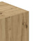 vidaXL Wardrobe Artisian Oak 80x52x180 cm Engineered Wood