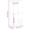 vidaXL Wardrobe Artisian Oak 80x52x180 cm Engineered Wood