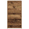 vidaXL Sideboard with 6 Drawers Old Wood 50x34x96 cm Engineered Wood