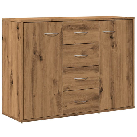 vidaXL Sideboard Artisan Oak 88x30x64 cm Engineered Wood