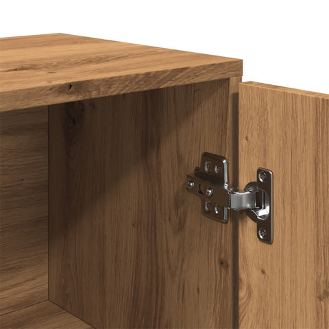 vidaXL Sideboard Artisan Oak 88x30x64 cm Engineered Wood