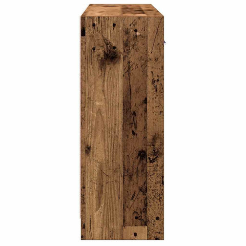 vidaXL Sideboard Old Wood 91x28x75 cm Engineered Wood