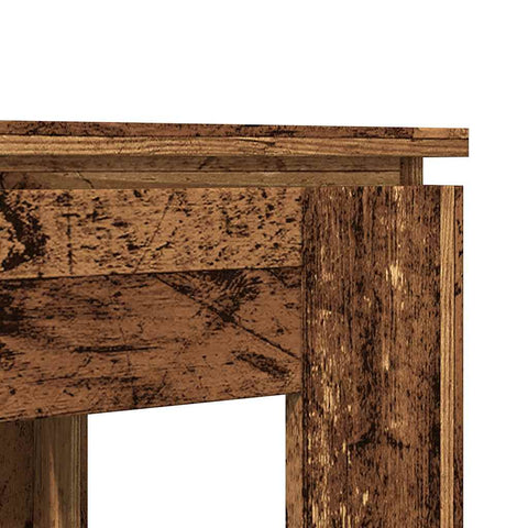 vidaXL Dining Table Old Wood 120x60x76 cm Engineered Wood